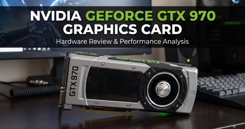 Nvidia geforce GTX970 graphics card
