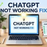 ChatGPT not working fix