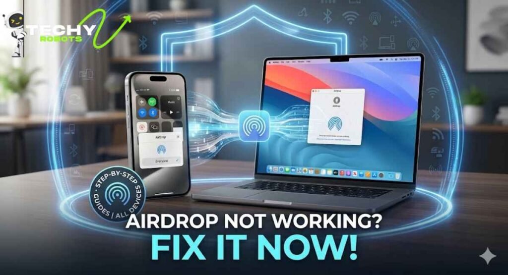 airdrop not working on mac