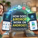 how does airdrop work on android