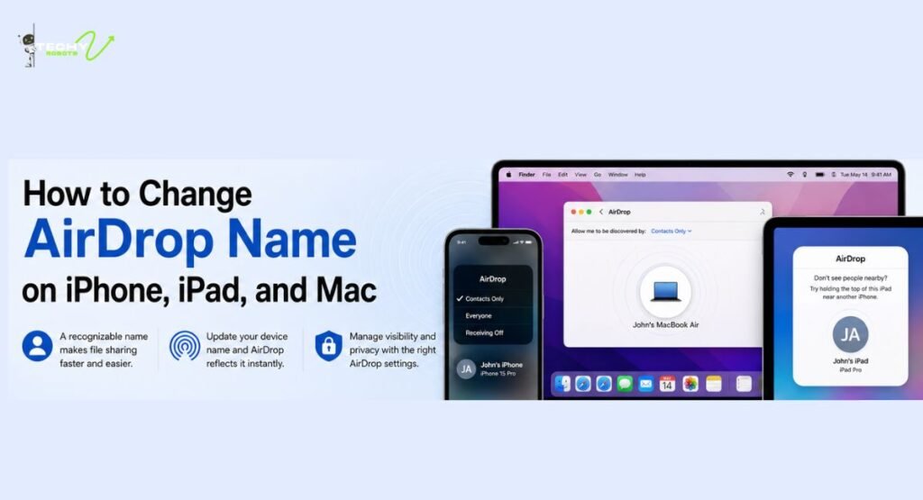 how to change airdrop name