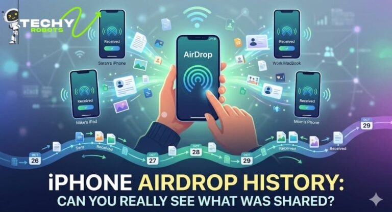 iPhone AirDrop History