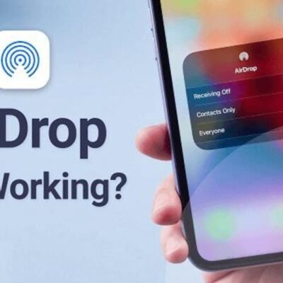 why is airdrop not working