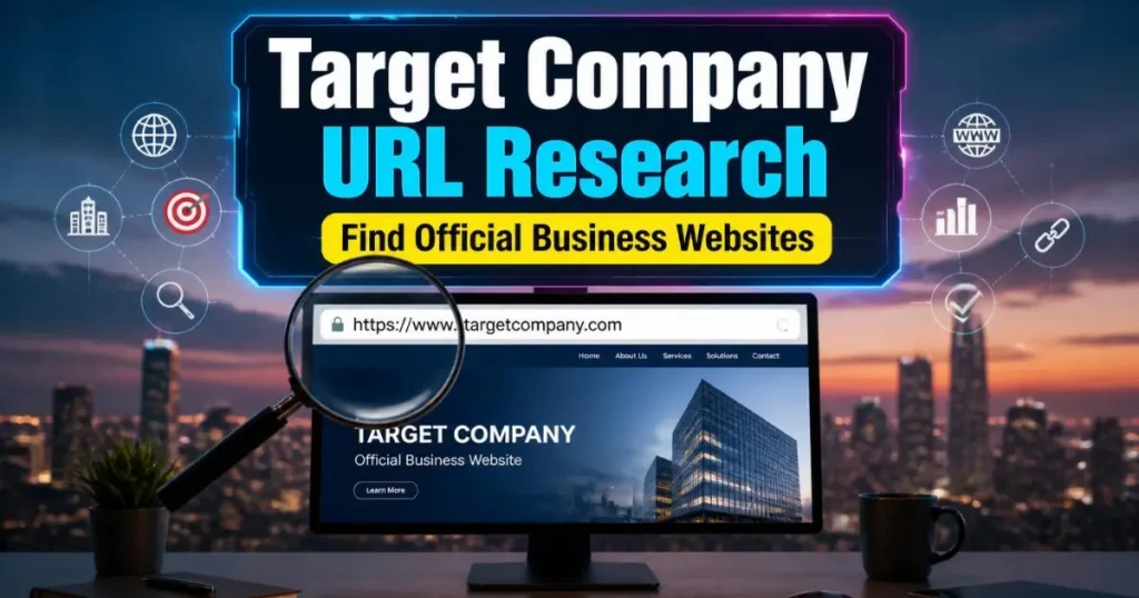 Target-Company-URL-Research-Find-Official-Business-Websites